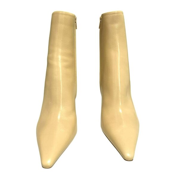 Bottega Veneta $1450  Leather Pointed Toe Wedge Heel Ankle Boots Size 9.5 NEW - Picture 2 of 11